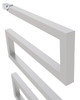 Radox Serpentine 730x500 biały + Zawory Cube gratis / oryginalny grzejnik dekoracyjny do łazienki